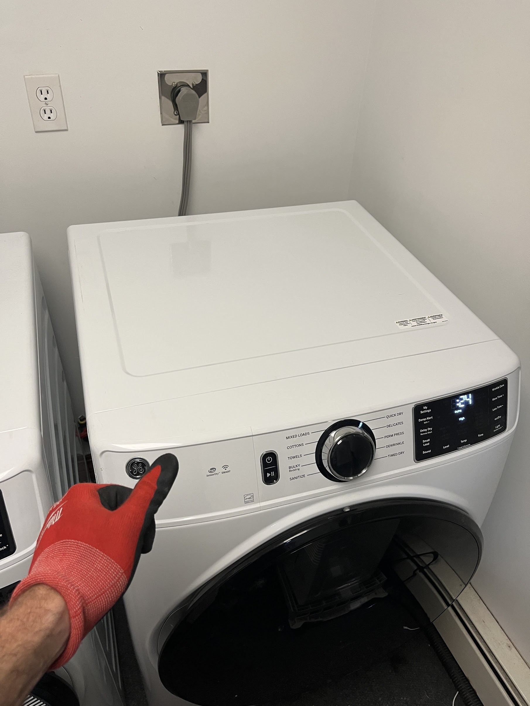 Soot Soldiers dryer vent inspection and cleaning photo.