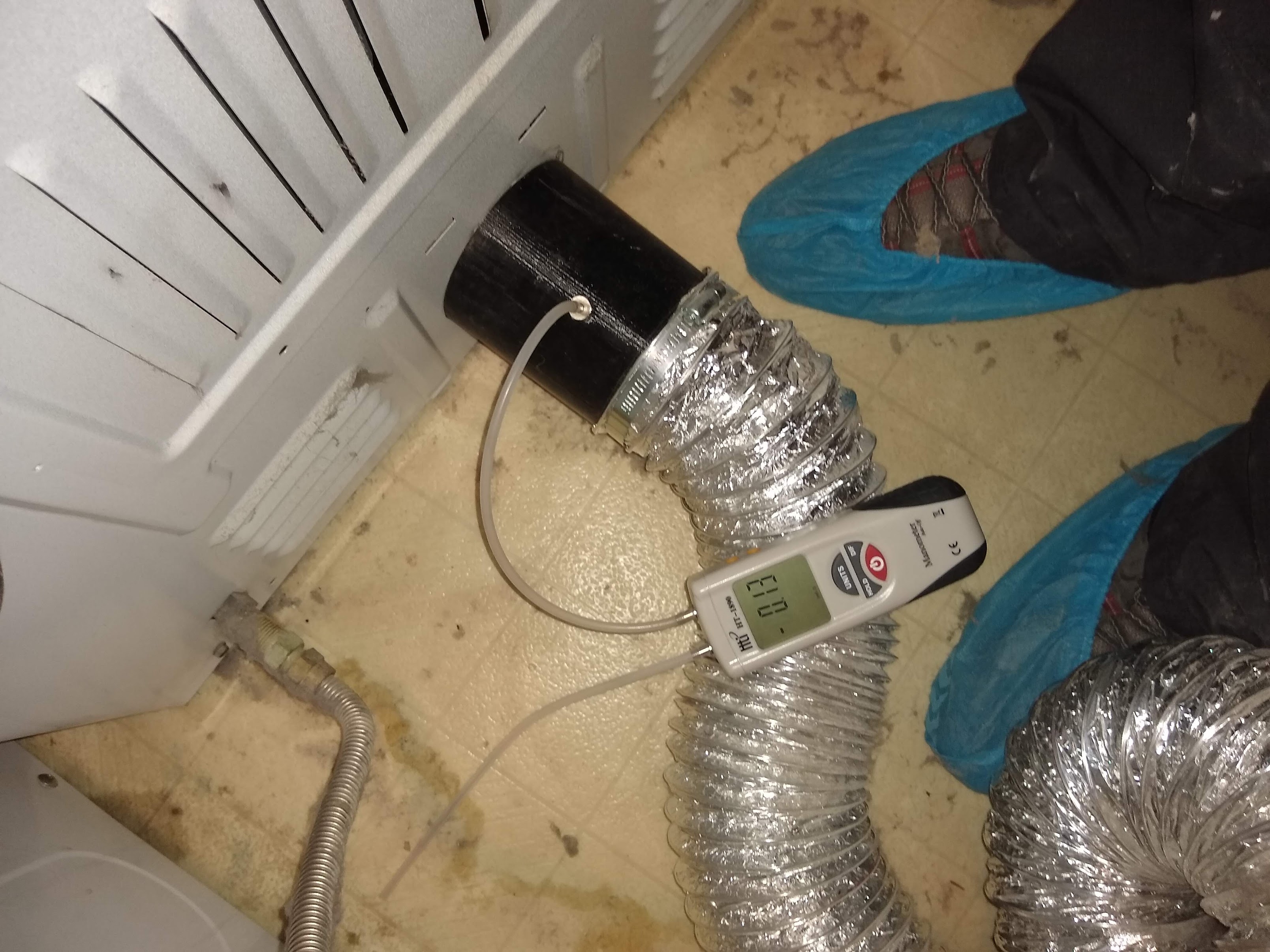 Soot Soldiers dryer vent service photo.