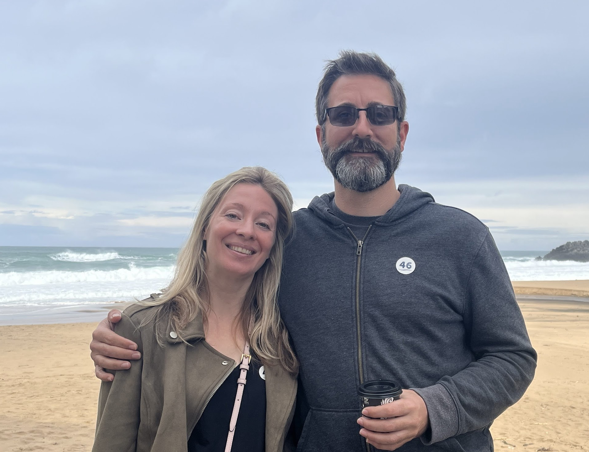 Owners Justin and Bethany from Soot Soldiers.